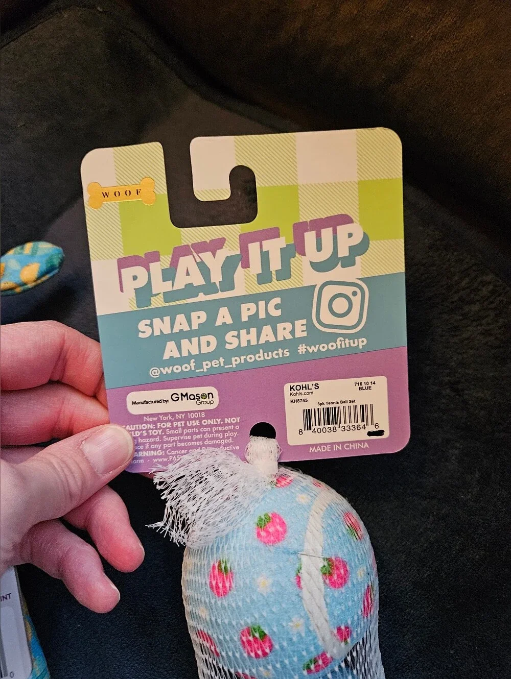 4pc Dog Toy & Ball Bundle